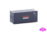 949-8054 - 20' Container Fully Corrugated - Seaco (HO Scale)