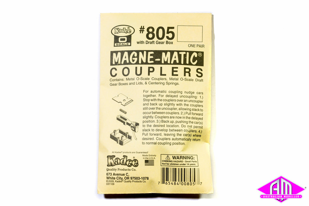 KD-805 - #805 Medium Centerset Shank Metal Coupler with Metal Draft Ge ...