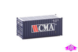 949-8062 - 20' Container Fully Corrugated - CMA (HO Scale)