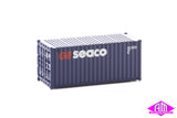 949-8064 - 20' Container Fully Corrugated - GE Seaco (HO Scale)