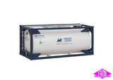 949-8106 - 20' Tank Container - Twinstar Leasing (Pre-Painted Unassembled Kit) (HO Scale)
