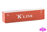949-8203 - 40' Hi-Cube Container - K Line (HO Scale)