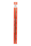 K&S - #8230 - Brass Strip - 0.016" Thick x 1/4" Wide x 12" Long (1pc)