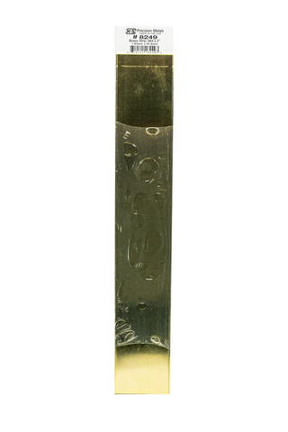 K&S - #8249 - Brass Strip - 0.064 x 2" (1pc)