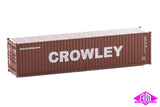 949-8261 - 40' Hi-Cube Corrugated Container - Crowley (HO Scale)