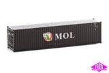 949-8264 - 40' Hi-Cube Corrugated Container - MOL (HO Scale)