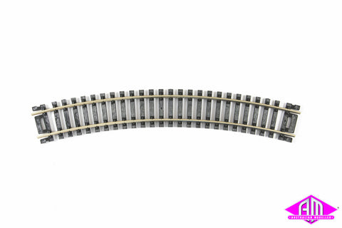 Atlas - Curves 15" Radius 6pc, Code 100, HO Scale
