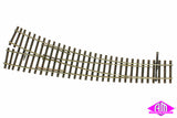85363 - Right Hand Curved Point - Code 83 - R 425/866mm - 11/15 Deg (HO Scale)