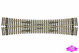 85391 - Double Slip - Baeseler Type - Code 83 - R 1050mm - 15 Deg (HO Scale)