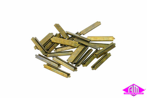 85501 - Metal Rail Joiners - Code 83 - 25pc (HO Scale)