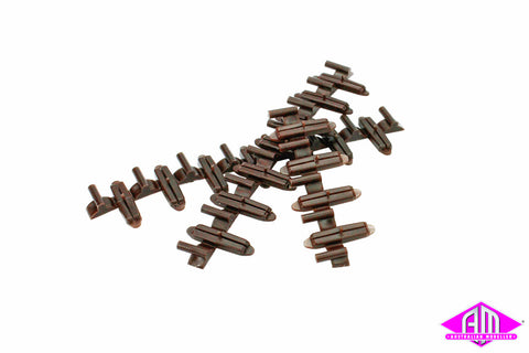85502 - Insulated Rail Joiners - Code 83 - 20pc (HO Scale)