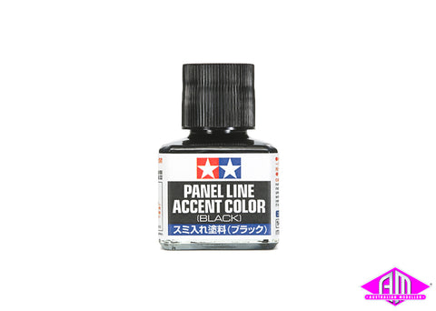 Panel Line Accent Color - Black