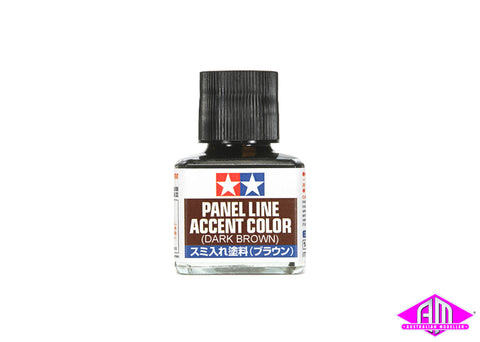 Panel Line Accent Color - Dark Brown