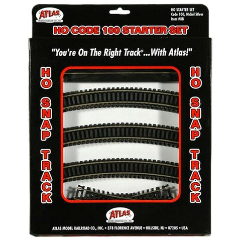 Atlas - Track Starter Set, Code 100, HO Scale