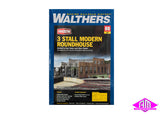 933-2900 - 3-Stall Modern Roundhouse Kit (HO Scale)