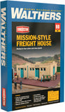 933-2921 - Mission-Style Freight House Kit (HO Scale)