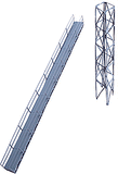 933-2940 - Conveyor Bridge & Support Tower Kit (HO Scale)