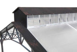 933-2984 - Train Shed With Clear Roof Kit (HO Scale)