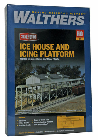 933-3049 Icehouse and Platform Kit (HO Scale) – Australian Modeller