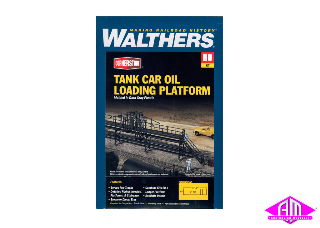 9333104 Tank Car Oil Loading Platform Kit (HO Scale) Australian