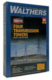 933-3121 - High-Voltage Transmission Towers Kit - 4 Pack (HO Scale)