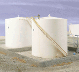 933-3168 - Tall Oil Storage Tank w/Berm Kit (HO Scale)
