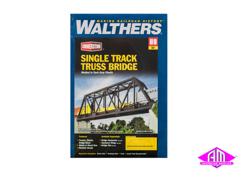 933-3185 - Single Track Truss Bridge Kit (HO Scale)