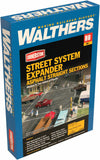 933-3195 - Asphalt Street System - Straight Sections - 10pc (HO Scale)