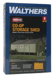 933-3230 - Co-Op Storage Shed on Pilings Kit (N Scale)