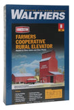 933-3238 - Farmer's CO-OP Grain Elevator Kit (N Scale)