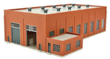 933-3266 - Two Stall 130’ Brick Diesel House Kit (N Scale)