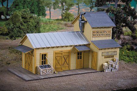 933-3325 - Quality Woodwork Lasercut Wood Kit (HO Scale)