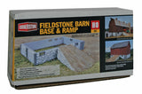 933-3331 - Fieldstone Barn Base & Ramp Kit (HO Scale)