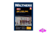 933-3472 - Jim's Red Owl Food Store Kit (HO Scale)