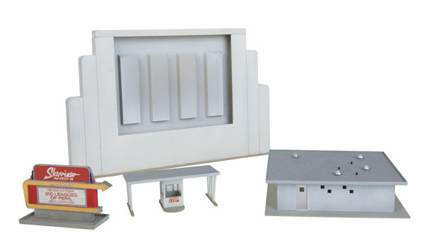 933-3478 - Skyview Drive-In Theater Kit (HO Scale) – Australian Modeller