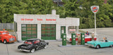 933-3479 - Winners Circle Petrol Station Kit (HO Scale)