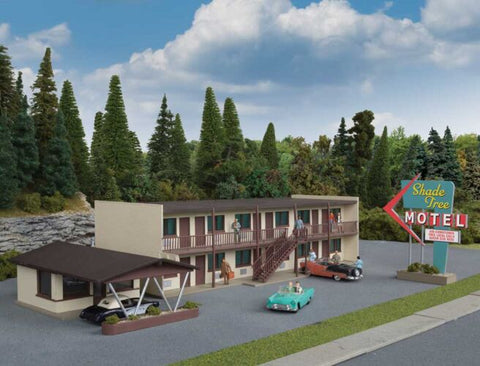 933-3488 - Vintage Motor Hotel Kit (HO Scale)