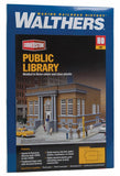 933-3493 - Public Library Kit (HO Scale)