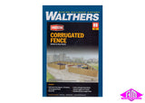 933-3632 - Corrugated Fence (HO Scale)