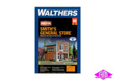 933-3653 - Smith's General Store Kit (With Interior Lighting) (HO Scale)