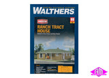 933-3777 - Ranch Tract House Kit (HO Scale)