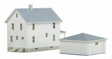 933-3792 - Two-Story House with Garage Kit (HO Scale)