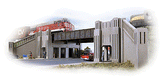 933-3800 - Highway Underpass Art Deco Kit (N Scale)