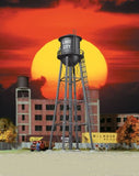 933-3832 - City Water Tower Black - Assembled (N Scale)