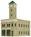 933-4022 - Two-Bay Fire Station Kit (HO Scale)