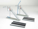 933-4037 - Four Modern Loading Racks Kit (HO Scale)