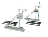 933-4037 - Four Modern Loading Racks Kit (HO Scale)