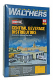 933-4042 - Central Beverage Distributors Kit - with Office Annex (HO Scale)