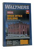 933-4050 - Brick Office Building Kit (HO Scale)