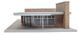 933-4064 - Modern Brick Santa Fe Station Kit (HO Scale)